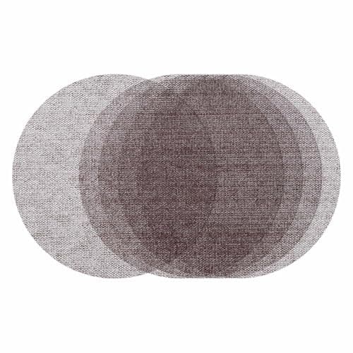Image of Kozelo 25 Pcs Grid Sanding Discs 76 mm 180 Grit Hook and Loop Orbital Sandpaper Suitable for Drywall Sander Wood Metal Furniture