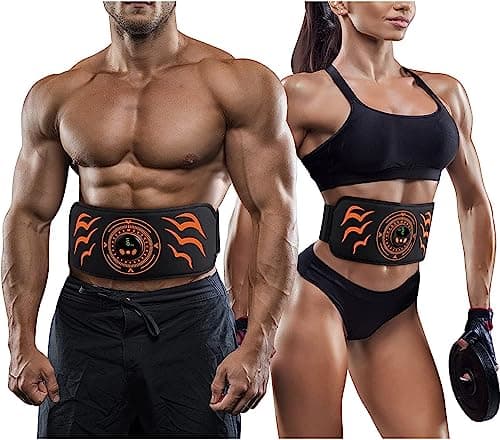 Image of iLoxin EMS Muscle Stimulator Abs Trainer - Ab Trainer Belt for Sculpting - Abdominal Trainer with EMS Technology | Quick and Effective Abdominals Toning Belt