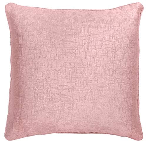 Image of Enhanced Living Vogue Blush Pink Cushion Cover - 17" x 17" (43cm x 43cm)