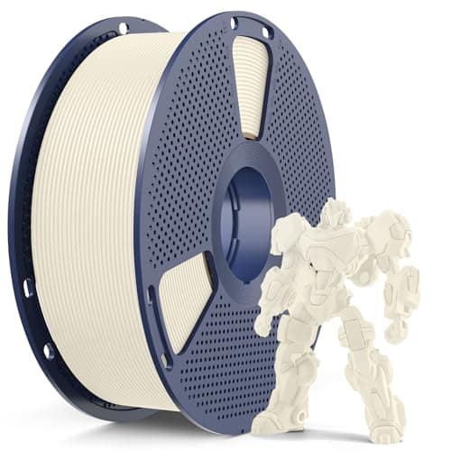 Image of SUNLU PETG Filament 1.75 mm, High Strength 3D Printer Filament PETG, Unrivaled Durability and Flexibility, 3D Printing Filament 1.75mm, Fits Most FDM 3D Printers, 1KG Spool, petg Bone White
