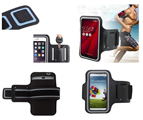 Image of DFV mobile - Professional Waterproof Neoprene Armband Sports Case Compatible with Fly Evo Chic 3 IQ4413 Quad - Black