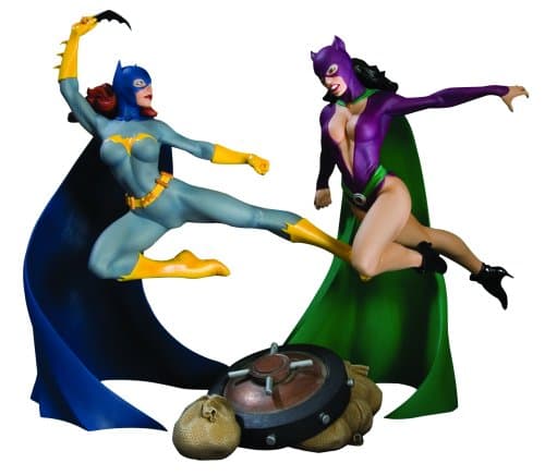 Image of DC Comics Catwoman vs. Batgirl Statue