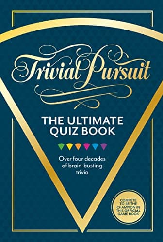 Image of Trivial Pursuit Quiz Book: The official quiz book of the popular classic board game with over 2,000 questions. The perfect gift for family game nights and for quizzes with friends!