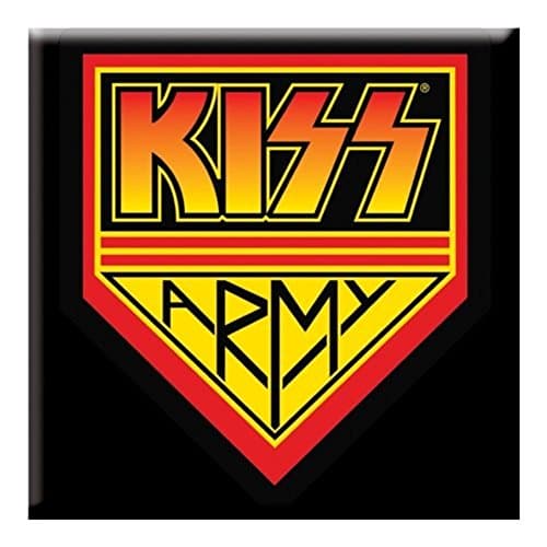 Image of Kiss Army steel fridge magnet