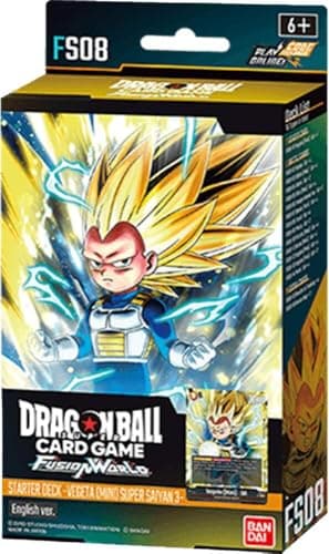 Image of Bandai | Dragon Ball Super CG: Starter Deck - Fusion World 06 (FS08) | Trading Card Game | Ages 6+ | 2 Players | 15-30 Minutes Playing Time, Gold