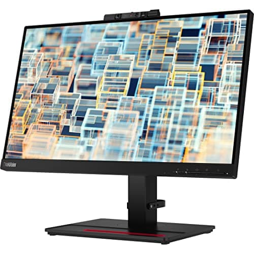 Image of Lenovo ThinkVision T22v-20 21.5" Full HD WLED LCD Monitor - 16:9 - Raven Black