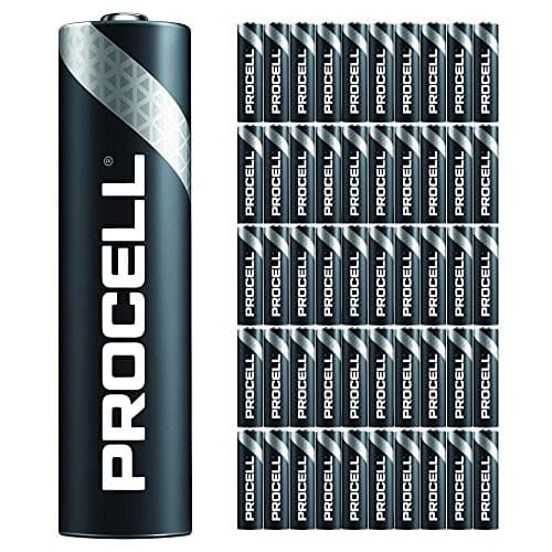 Image of 50 Pack - Duracell Procell AAA Batteries | 1.5V Industrial Power Alkaline Battery | Home or Office Use | Car Air Freshener Promo Pack | Reliable Long Lasting Power