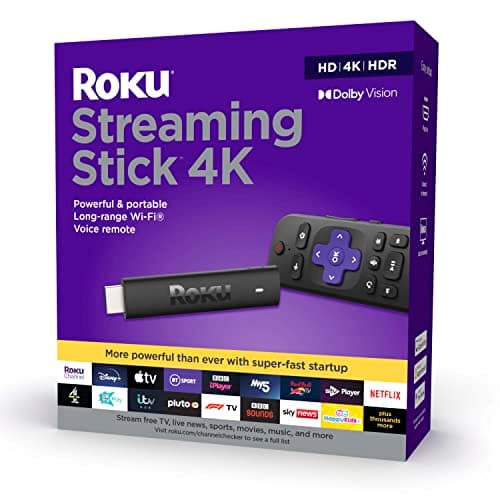 Image of Roku 3820EU Streaming Stick 4K | HD/4K/HDR Streaming Media Player, Black