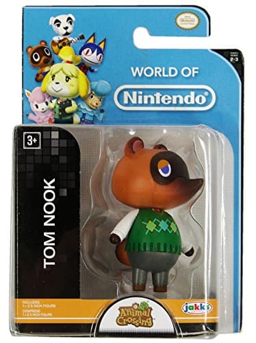Image of World of Nintendo Tom Nook Action Figure 2.5 Inch