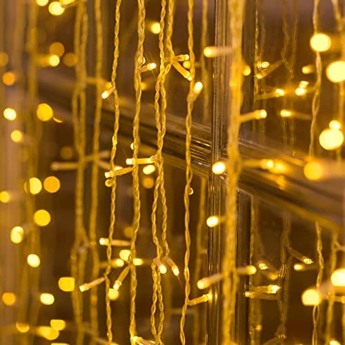 Image of TRIXES 100 Multicoloured (RGB) LED Fairy Lights - Indoor & Outdoor String Lights - Plug in USB Powered & Remote Control Operated – Multiple Speed & Colour Settings - Perfect Decoration for Christmas