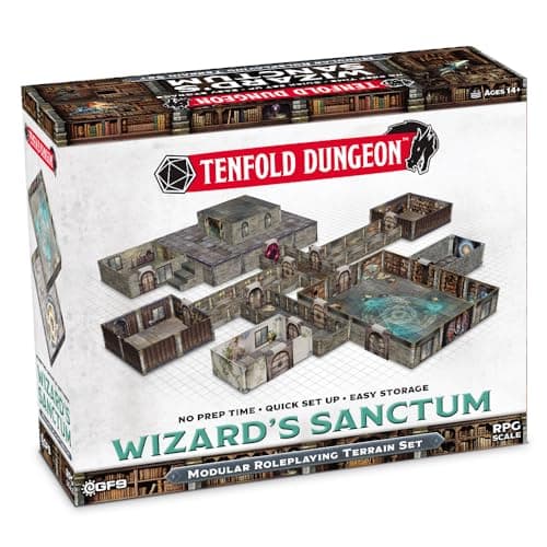Image of Gale Force Nine - Tenfold Dungeon - Wizard's Sanctum