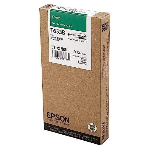 Image of Epson C13T653B00 Standard Original Inkjet Cartridges - Green