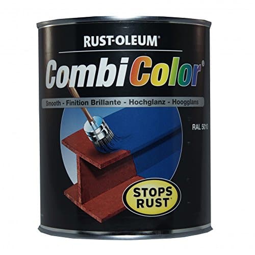Image of RUST-OLEUM 7326.0.75 Combicolor Original, Superior Metal Protection, Direct To Rust, Gentian blue-RAL 5010