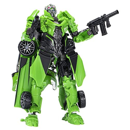 Image of Transformers Toys Studio Series 92 Deluxe The Last Knight Crosshairs Action Figure, 8 and Up, 11 CM, Multicolor