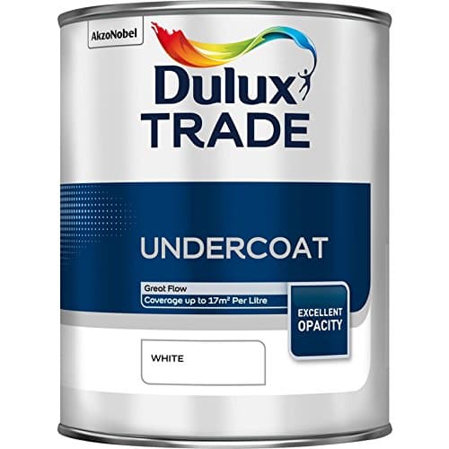 Image of Dulux Trade 1L Undercoat - White Finish