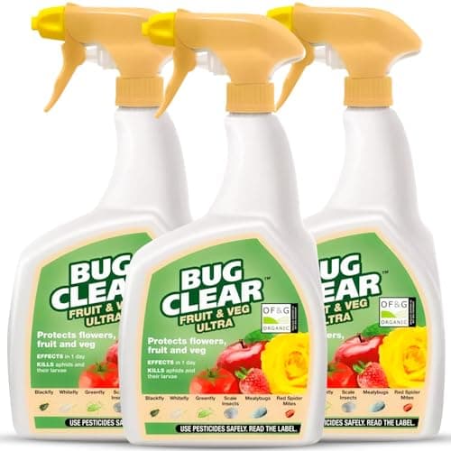 Image of Bug Clear Ultra House Plant Bug Killer - 800ml Ready to Use Fly Spray for Aphids, Scale Insects, Mealy Bugs, and Other Mites - Houseplant Bug Killer With Perfectonish Thank You Packaging (3)