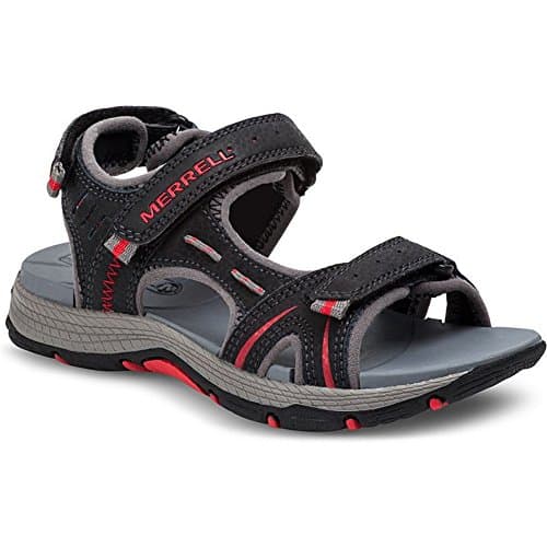 Image of Merrell Boys & Girls Panther Quick Drying Leather Walking Sandals