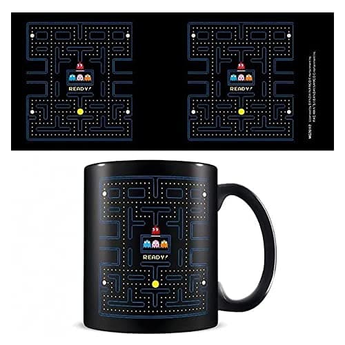 Image of Pyramid International MGB26231 Pac-Man (Maze) Mug, Ceramic, 11oz, Black
