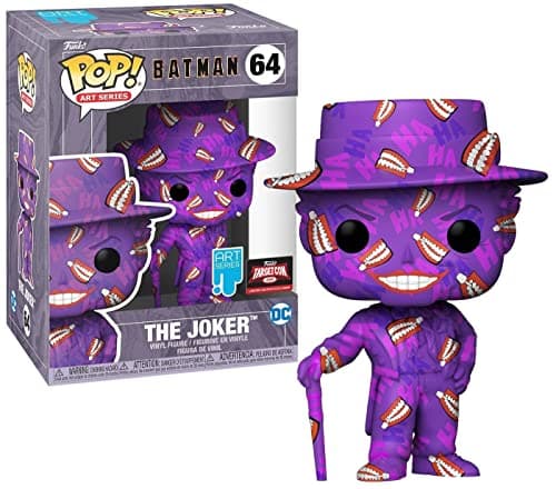 Image of Funko DC Comics POP! Artist Series Vinyl Figurine The Joker 9 cm
