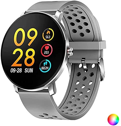 Image of Denver SW-171 Bluetooth Waterproof Smart Watch - Heart Rate, Sleep Monitor, Blood Pressure Indicator, Remote Camera Shutter – Multi Sports Activity Tracker - iOS and Android (UK Version)