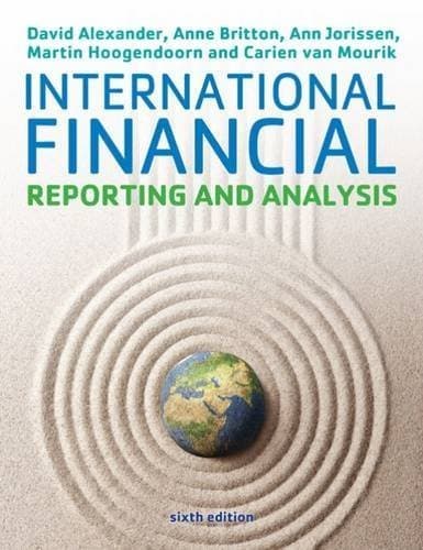 Image of International Financial Reporting and Analysis by Jorissen, Ann, Britton, Anne, Alexander, David (2014) Paperback