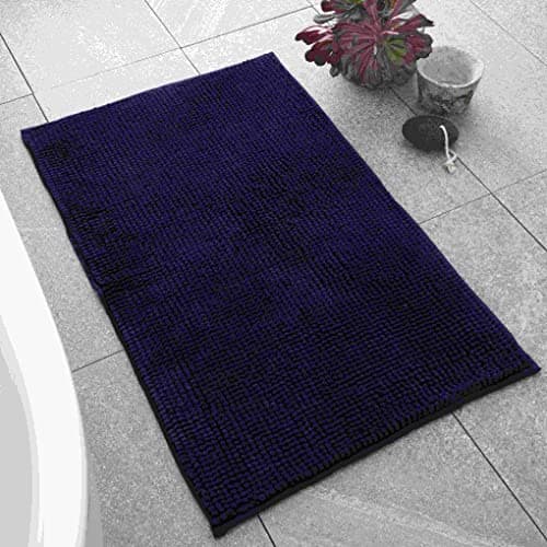 Image of Catherine Lansfield Bobble 50x80cm Bath Mat Navy