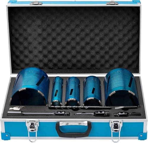 Image of OX Tools Spectrum Trade XL 5 Piece Diamond Core Drill & Accessories Case