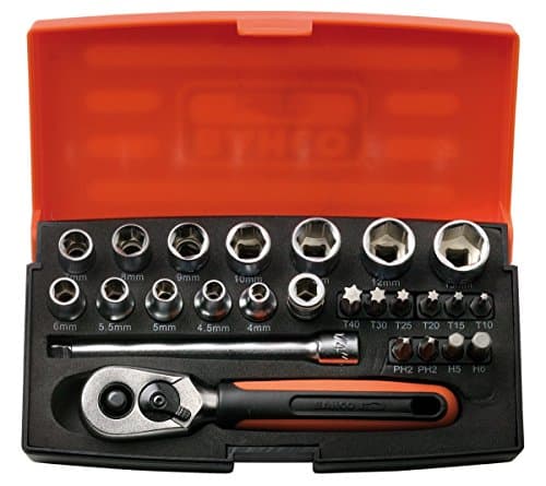 Image of Bahco 1/4" Socket Set - SL25
