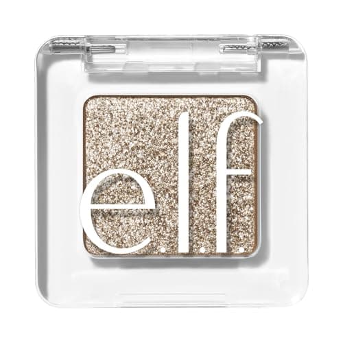 Image of e.l.f. Fine as Fleck Glitter Eyeshadow, Long-Lasting Sheer Eye Makeup with a Shimmer Finish, Soft, Smooth Formula, Vegan & Cruelty-Free, So Metal