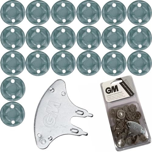 Image of Gunn and Moore GM | Cricket Shoe Soft Studs | 20 Plastic Durastuds with Spanner