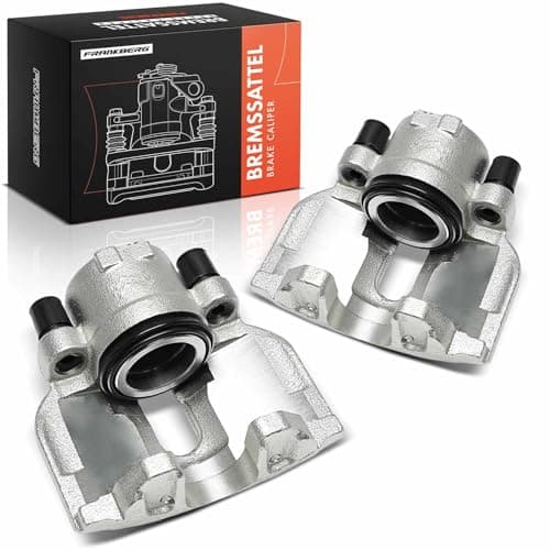 Image of Frankberg 2x Brake Caliper Disc Brake Front Left Right Aluminium Compatible with A4 8D2 B5 A4 8E2 B6 A4 8EC B7 A4 Avant 8D5 B5 A4 Avant 8E5 B6 Replace# 8E0615123A