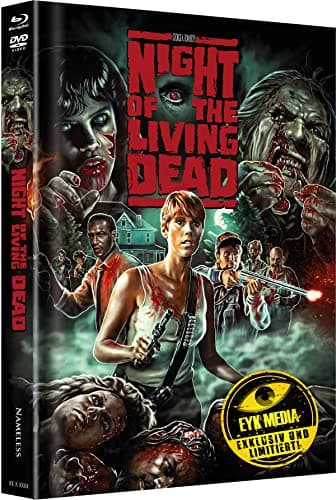 Image of Night of the living dead - Mediabook - Limited Edition auf 500 Stück - Cover H wattiert (+ DVD)