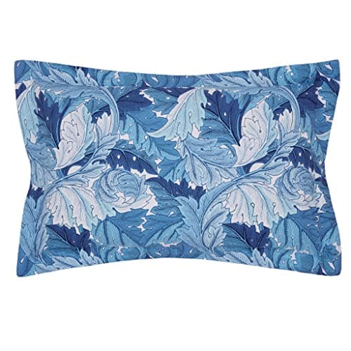 Image of Morris & Co Acanthus Blue Bedding Range (Oxford Pillowcase 74cm x 48cm)