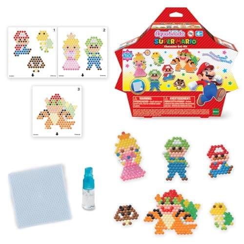 Image of Aquabeads Brothers Super Mario Character Set, Art & Craft bead kit 31946