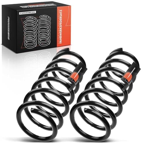 Image of Frankberg 2x Coil Spring Rear axle Left Right Compatible with XC60 156 2008-2017 Replace# 31280483