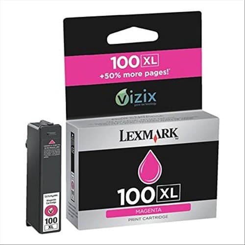 Image of Lexmark Cartridge No. 100XL - High Yield - magenta - original - ink cartridge - LCCP, LRP