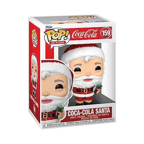 Image of Funko Pop! Ad Icons: Coca-Cola - Santa Claus - Collectable Vinyl Figure - Gift Idea - Official Merchandise - Toys for Kids & Adults - Ad Icons Fans - Model Figure for Collectors and Display