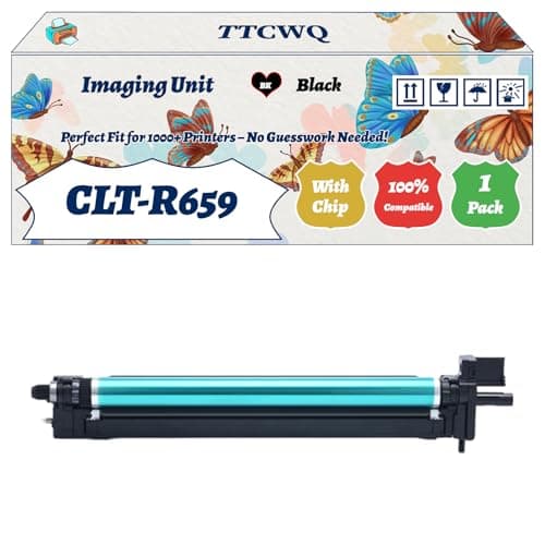 Image of Compatible for Samsung CLT-R659 Imaging Unit Work for Samsung CLX-8640ND CLX-8650ND Printers, with Chip, High Yield 50000 Pages, High-Definition Printing (1 Pack Black)