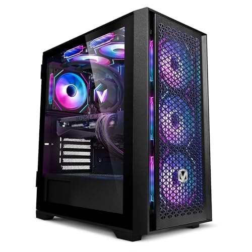 Image of Vibox VII-215 Gaming PC • Intel Core i7 12700KF 12-Core • Radeon RX 9070 XT 16GB • 32GB RAM • 1TB SSD • Windows 11 • WiFi