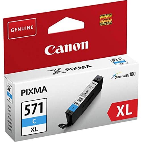 Image of Canon CLI-571XL Ink Cartridge Page Life 680pp Cyan Ref 0332C001
