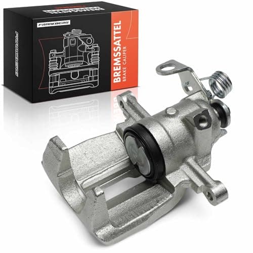 Image of Frankberg Brake Caliper Disc Brake Rear Left Compatible with California T5 T6 Camper M.u.l.t.i.v.a.n V VI Transporter V VI Box/Bus Replace# 7H0615423