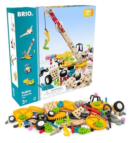 Image of BRIO Builder Activity Construction Set - Learning, Building and Educational Toys for Ages 3 Years Up