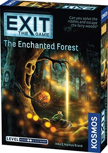 Image of Thames & Kosmos - EXIT: The Enchanted Forest - Level: 2/5 - Unique Escape Room Game - 1-4 Players - Puzzle Solving Strategy Board Games for Adults & Kids, Ages 10+ - 692875