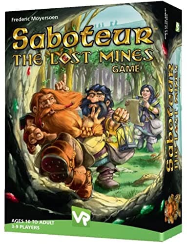 Image of Amigo Games 5971 Saboteur: The Lost Mines, Multicolor, 96231