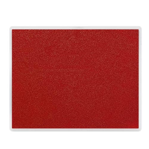 Image of Ink Pad 5 x 4 Inch Craft Large Stamp Pad for Rubber Stamps Finger Painting (Red)