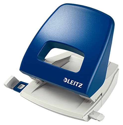 Image of Leitz 50050035 "Nexxt Series" Office Hole Punch - Blue