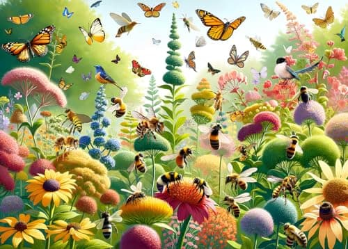 Image of Jigsaw Puzzles 1000 Pieces for Adults jigsaw puzzles for adults 1000 Piece Puzzle Educational Games-Spring Butterflies & Bees