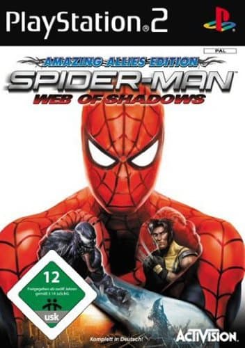 Image of PS2 Spider-Man Web of Shadows (German version)