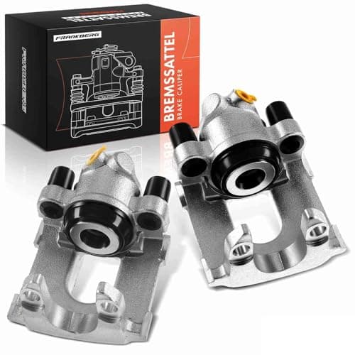 Image of Frankberg 2x Brake Caliper Disc Brake Rear Left Right Compatible with 3 Series E46 330 3 Series Touring E46 330 X3 E83 xDrive18 xDrive20 xDrive25 Replace# 34216750162