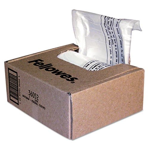 Image of Fellowes Shredder Bags (23-28 litres - Pack of 100)